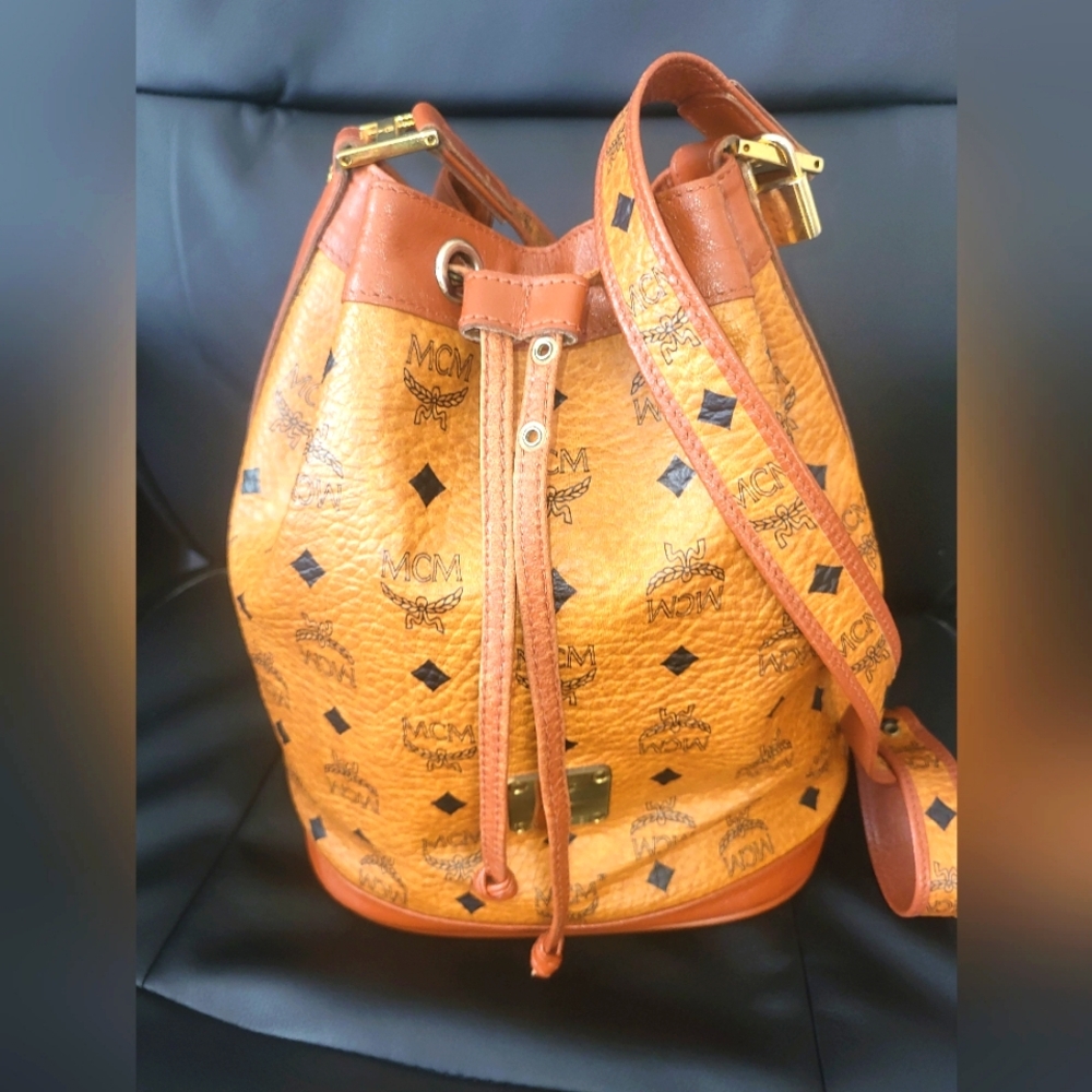 MCM Made in Germany Bucket Bag